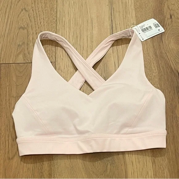Lululemon Women's Light Pink Envital Bra - Picture 1 of 3